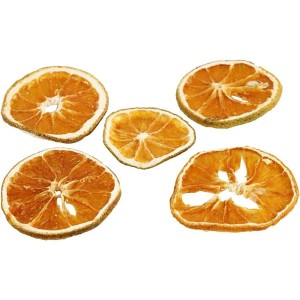 5 fette di arance secche