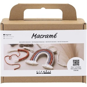 Mini kit Macrame DIY - Arcobaleno