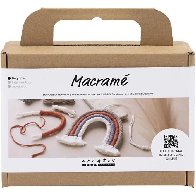 Mini kit Macrame DIY - Arcobaleno 