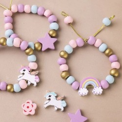 Kit di mini gioielli - Unicorno colori pastello. n°3