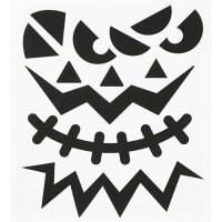 Adesivi di Halloween - Facce