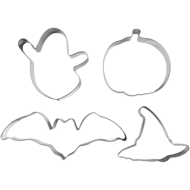 4 tagliabiscotti - Halloween 