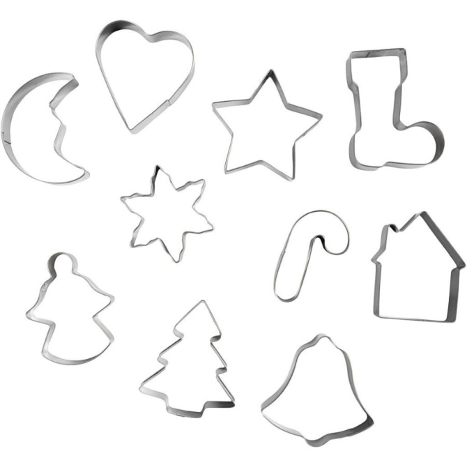 10 tagliabiscotti - Natale 