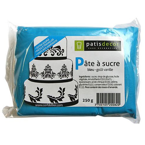 Pasta di zucchero Blu Patisdcor 250g 