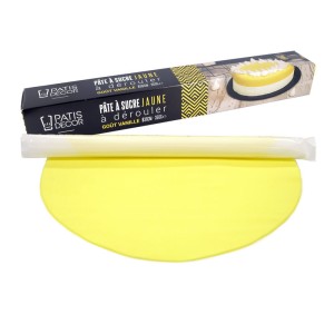 Pasta di zucchero giallo pronta da stendere (430 g)