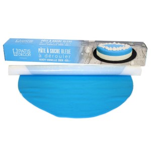 Pasta di zucchero blu da stendere (430 g)