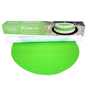 Pasta di zucchero verde da stendere (430 g)