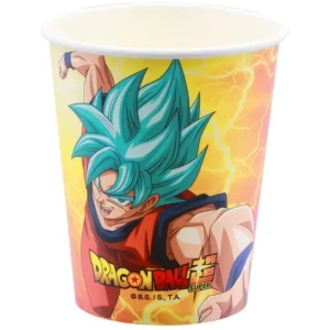 8 bicchieri Dragon Ball Super