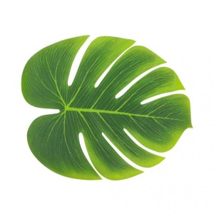 Set di 3 foglie tropicali - 29 cm