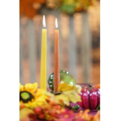 Set di 2 Candele Flambeau Giallo Girasole. n°2