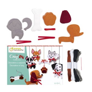 Scatola creativa Mini Couz'IN Cani