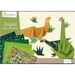 Scatola creativa Origami Dinosauri