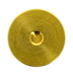 Pastiglia sigillante in ottone incisa - Unicorno. n1