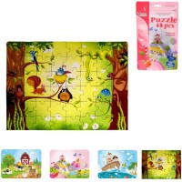 Puzzle Bag 48 pezzi Il mondo incantato