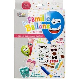 Kit Creativo 12 Palloncini da Decorare