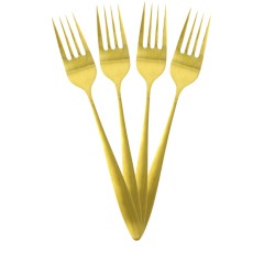 Set posate 16 pezzi - Oro. n1
