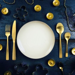 Set posate 16 pezzi - Oro. n5
