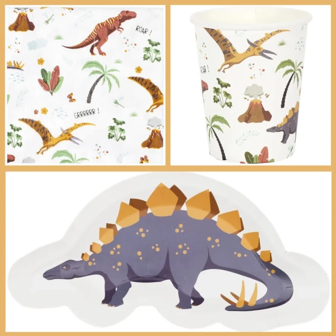 Scatola per feste Dino ROAR! 