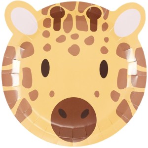 6 piatti Savannah - Giraffa