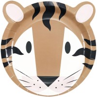 6 piatti Savannah - Tigre