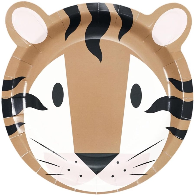 6 Piatti Savana - Tigre 
