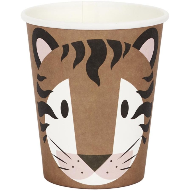 6 Tazze Savana - Tigre 