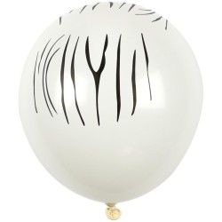 Kit 6 Palloncini Savana - Zebra. n2