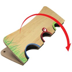 Gioco di lancio in legno. n°1