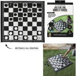 Gioco gigante di scacchi e dama all aperto. n°4