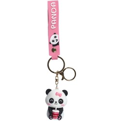 1 portachiavi a forma di panda kawaii. n�2