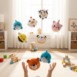 Peluche Jumpizz a forma di palla rimbalzante. n°1