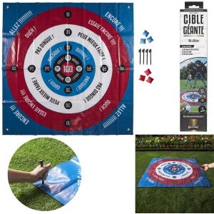 Target gigante con 6 borse