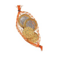 Monete d'oro in cioccolato