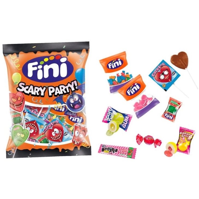 Assortimento per feste spaventose di Halloween - Fini - Sacchetto da 180 g 