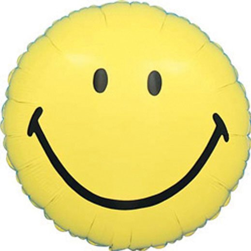 Palloncino Mylar Smiley Face 