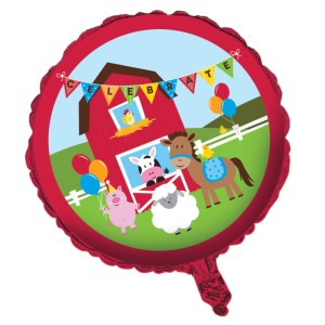 Palloncino Mylar Happy Fattoria