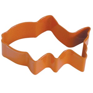 Tagliabiscotti pesce arancione