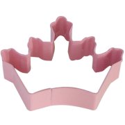 Tagliabiscotti corona principessa rosa