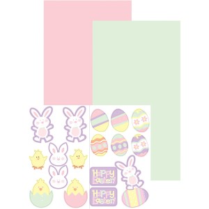 Kit 6 Sacchetti regalo di Pasqua da personalizzare