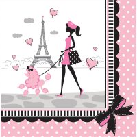 18 Tovaglioli Parigi Chic
