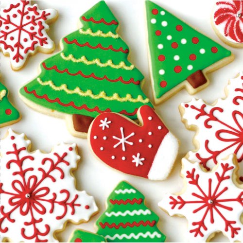 16 Tovagliolini Biscotti natalizi 