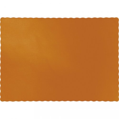 50 Tovagliette - Cammello arancione 
