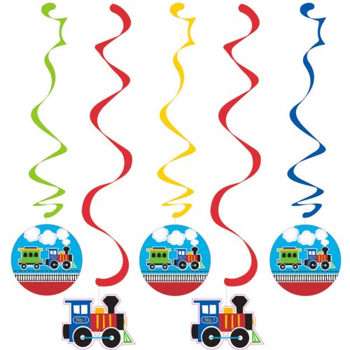 5 Ghirlande Spirale Trenino 