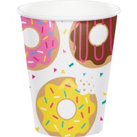 Contiene : 1 x 8 Bicchieri Donuts Party