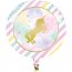 Palloncino piatto Unicorno Rainbow colori pastello