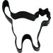 Tagliabiscotti gatto nero. n2