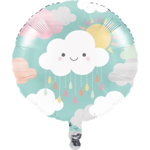 Palloncino piatto Nuvole Baby