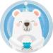 8 Piattini Baby Orso. n1