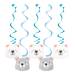 Contiene : 1 x 5 Ghirlande Spirale Baby Orso. n7
