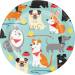 8 Piattini Dog Party. n1